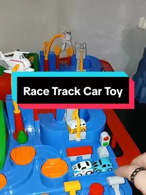 this race track car toy keeps my kids entertained for awhile. It's our go to gift for birthdays/Christmas.  #racetracktoy #kidstoys #racecartoy #giftsforkids #TikTokshopbacktoschool 