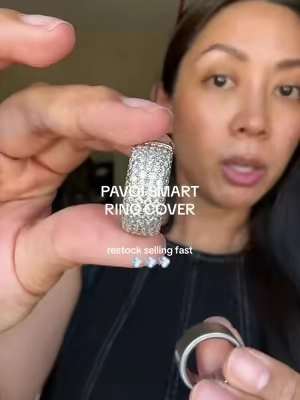 RUN because who knows when they’ll restock it again. 💎#smartringcover #ring #TikTokshopbacktoschool  #backtoschool #sohochic @PAVOI 