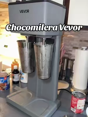 La mejor chocomilera y esta marca Vevor es buenísima perfecta para negocios para hacerte tus milkshake,malteadas esquimos 🥰🥰 #chocomilera #vevor #milkshake #kitchen #machine 