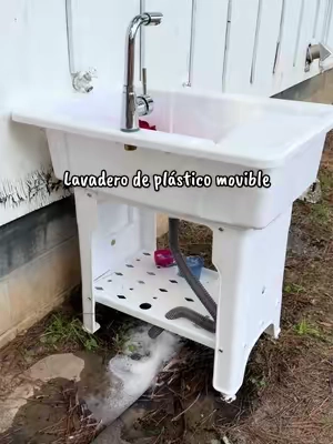 Respuesta a @cristy lavadero de plástico perfecto para lavar ropa tenis o lo que necesites #lavaderodeplastico #lavadero #laundry #sink #lavaderos  