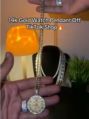 #14kgold #watch #pendant #goldjewelry #gold 