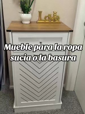 El mueble perfecto para guardar la basura y ponerlo en tu cocina o guardar la ropa sucia y ponerlo en el baño de ve súper lindo 🥰🥰🥰✨✨ #mueblesmodernos #mueblesdemadera #blackfriday #tiktokshopcreatorpicks #tiktokshopcibermonday  