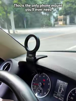 Hey, someone messed up on TikTok because this phone mount is on sale right now.
 If you're still holding your phone while driving or constantly looking down for directions, you need to see this.
 Just clip it onto your dashboard or windshield, attach your phone, and you're ready to go in seconds.
 The clamp holds your phone securely, even on bumpy roads, so you can use GPS safely without taking your hands off the wheel.
 It's compact, easy to move between cars, and makes driving a whole lot more convenient.
 If you still see the orange cart, grab one before the sale ends.#TikTokShop #PhoneMount #CarAccessories #CarGadgets #GPS