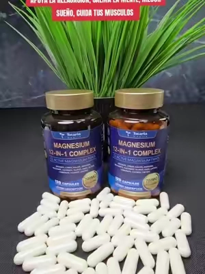 Magnesio Complex en sus 12 tipos de Magnesio, totaria Nutrition, mejora el sueño, la relajación, apoyo óseo, muscular, corazón, calma la mente  #magnesiumcomplex   #magnesiumbenefits  #magnesiumcomplexformuscles #tiktokshopcreatorpicks #TikTokshopbacktoschool 