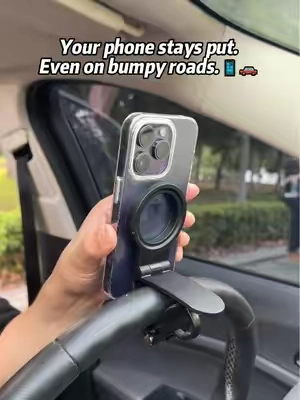 Your phone stays put. Even on bumpy roads. 📱🚗
 UGREEN vacuum magnetic car phone holder.
 MagSafe compatible. 360° adjustable. Foldable suction mount.
 Works for GPS, mirrors, smooth surfaces.
 Fits iPhone 17/16/15 Pro Max and Android.
 Strong hold. No shakes. Summer Sale.
 Link in bio 🧲#SummerSale#CarPhoneHolder #MagneticMount#PhoneMount #CarAccessories