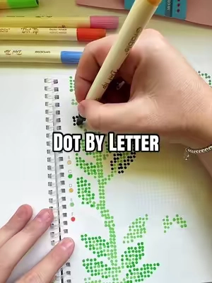 A quiet hobby for when your brain needs a break ✨ #brainbreak #adultcoloring #dotbyletter #relaxandunwind #StressRelief 