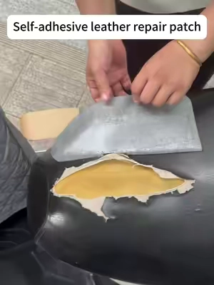 Leather repair tapes 