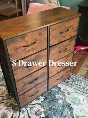 8 drawer dresser ✨ #dresser #furniture #tiktokshopcreatorpicks 