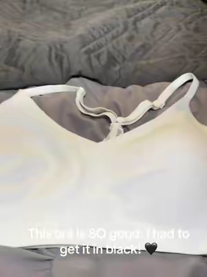 I love this bra so much! The beautiful detailing in the back, adjustable straps, cross-back design, and the fact that it’s wireless make it such a winner for me. 😍 It comes in four different colors, and I already know this is going to be one of my go-to bras! 🖤✨ #WirelessBra #ComfortableBra #EverydayBra #BraTok #TikTokMadeMeBuyIt 