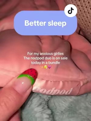 #nodpod #bettersleep #sleepmask #wightedblanket 