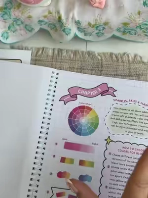 One of the best coloring tutorial books out there#TikTokShopCreatorPicks #TikTokshopbacktoschool #BackToSchool #coloringtutorial 