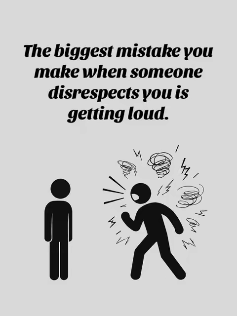 The biggest mistake you make when disrespected? Getting loud. Silence is the ultimate power play.#PowerDynamics #HandlingDisrespect #PsychologyFacts#books#TikTokshopbacktoschool