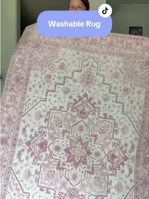 The easiest way to make any space feel instantly more cozy 💗 Soft, washable, and perfect for bedrooms, living rooms or dorms! #TikTokshopbacktoschool #BohoRug #WashableRug #DormEssentials #HomeDecor