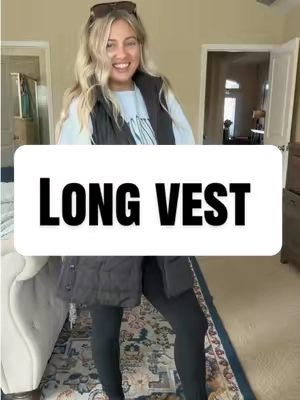 THE Vest ✨🙌🏼 #longvest #vest #falloutfits #layeringoutfits #tiktokshop 