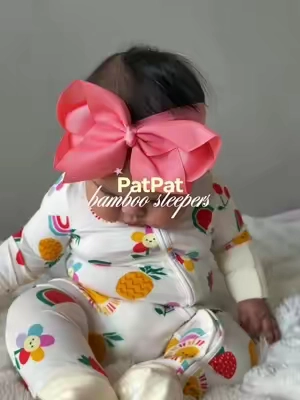 SO CUTE 🍉🍍🌈  @PatPat Official #bamboopjs #bamboosleepers #babyonesie #babytok #CapCut 