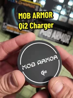 The Mob Armor FLEX Charge 2 makes it easy to add wireless charging to your compatible Mob Armor magnetic mount. Qi2, up to 15W charging, and a nice slim design that keeps your setup clean. #MobArmor #WirelessCharging #MagSafe #CarAccessories #TechFinds 