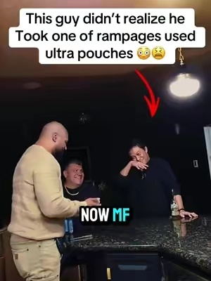 If he had his own ultra this wouldn’t of happened 🤦🏻‍♂️ #rampagejackson #quitnic #ultra #ultrapouches #quitvaping 