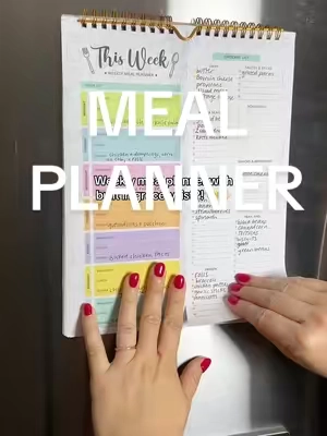 Truly use it every single week 👏🏻 #mealplanning #mealplanner #mealplans #groceryshopping #tiktokshopcreatorpicks 