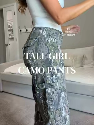tall girl approved #jeans #camopants #tallgirl #tallgirlfashion 