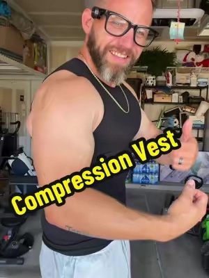 Compression vest shapewear for men #tiktokshopcreatorpicks #shapewear #mensfashion #plussizefashion #compressionshirt 