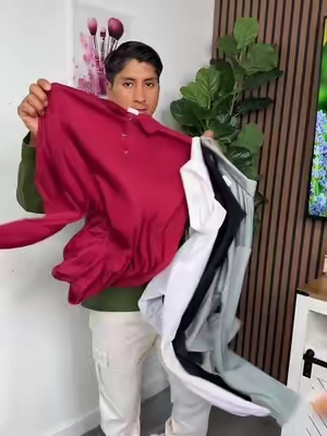 Replying to @Joss Sanchez192  Camisa estilo polo de mangas  largas  #mamisaestilopolo #longsleeveshirt #tiktokshop #menswear 