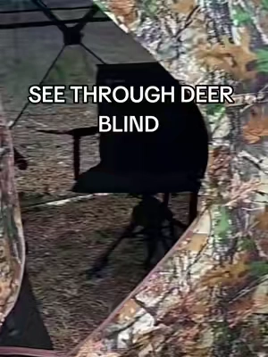 Tidewe See Through Deer Blind @tideweofficial #deerhunting #hunting #deerseason #huntinggear 