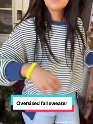 This oversized sweatshirt is the perfect fall transition sweater. 145 5’8 m #oversizedsweater #oversizedsweatshirt #fallfashion #OOTD #TikTokshopbacktoschool @Fisoew Clothing Co. 