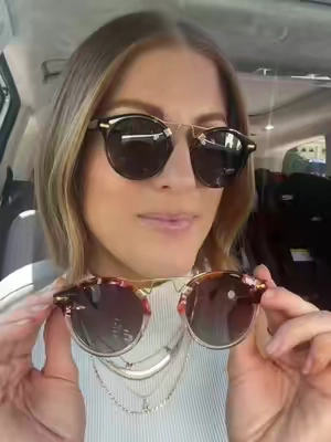 They are handmade in Italy!!!  @CARFIA EYEWEAR  #roundsunglasses #polarizedsunglasses #carfiaeyewear #shortbob #tiktokshopcreatorpicks 
