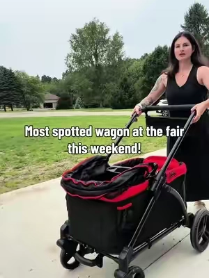 One of those baby purchases that actually gets USED 🙌 Perfect for walks, zoo days, and all the family outings. #BabyTrend #BabyWagon #MomFinds #BabyGear #TikTokShopCreatorPicks
