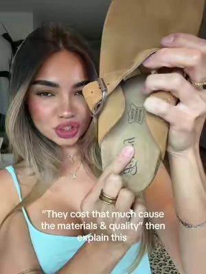 PSA you can get genuine leather suede clogs that look IDENTICAL minus the brand name for a fraction of the price #TikTokshopbacktoschool #tiktokshopsummersale #clogs #suedeclogs #fitory 