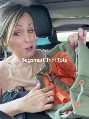 PSA new mini tote bag collection from @BAGSMART Travel #minitotebag #totebag #crossbodybag #travelbag #mombag 