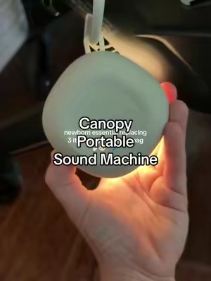 As a third time mom, this is by far the best portable sound machine I’ve found 🤌🏼 #soundmachine #newbornessentials #newbornmusthaves #firsttimemom 