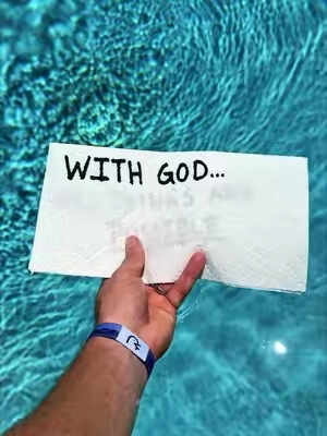 Whatever you are going through you are not alone💙 Nothing is impossible 🙏  #christian #yappybracelets #faith #godlovesyou 