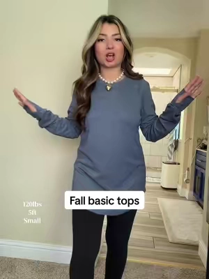 #fallfashion #basictops #TikTokshopbacktoschool #backtoschool #tiktokshopcreatorpicks 
