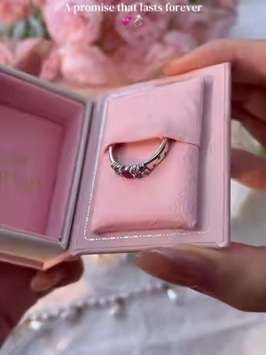 #PromiseRing #EndlessLove #RelationshipGoals #GiftForHer #loveyouforever 