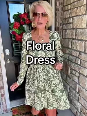 WOW, this dress!!! I love every single pattern that they offer. It's all just SO,SO good💖#bohodress #floraldress #dokotoo #comfystyle #falloutfits @DOKOTOO-US 