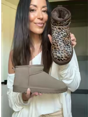 Evellyhoodt has been keeping my feet warm for a year now. The BEST little booties in all the land. And so many colors to choose from now including that leopard. 