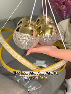 Una Lampara Fina Para Tu Hogar ✨ 🏠 #lampara #hogar #decoration #viral #parati 