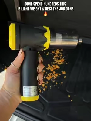 This thing is extra powerful and gets the job done so lightweight my favorite! #PortableVacuum #CarVacuum 