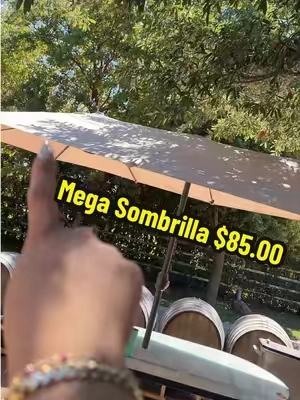 Mega sombrilla de 15 ft en descuento #Outdoors #sombrilla #umbrella #patio #tiktokshopcreatorpicks 