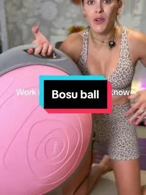 Core workouts will never be the same 🔥 The instability of this balance ball forces all those hidden stabilizer muscles to fire up, and adding the resistance bands takes it to a whole new level! Grab yours below from the TikTok Shop before they sell out 👇 #bosuball #balanceball #coreworkout #absworkout #TikTokshopbacktoschool 
