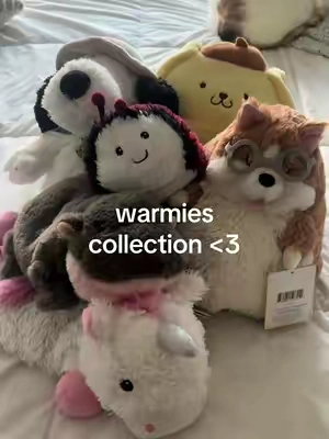 my babies 🥹 #warmies 