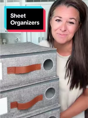 #sheetorganizer #linencloset #linenclosetorganization #organizedhome #TikTokshopbacktoschool 