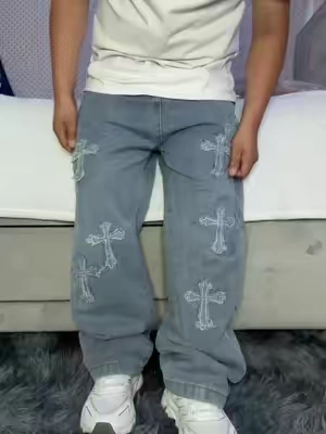 Chido el pantalón mi brot lo ordené de talla. S. #pants #jeans #baggyjeans #denimjeans 