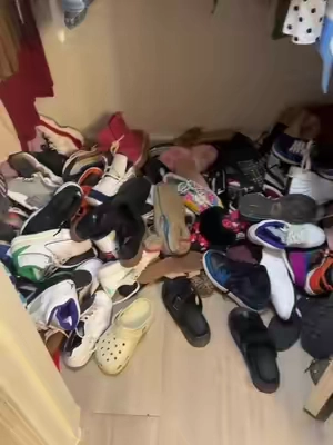 👟 Stash or Trash Episode 262: SONGMICS HOME Collapsible Transparent Shoe Boxes Episode 262: Stash or Trash? 👀✨ Y’all… let me tell y’all something… my closet was looking like a whole crime scene before these showed up! 😂👟 I had shoes everywhere, and I finally said, “Enough is enough! We are getting our life together!” 🙌🏾 These SONGMICS HOME Collapsible Transparent Shoe Boxes came through and helped me turn my messy closet into an organized shoe display. These boxes are foldable, stackable, portable, and fit up to a US size 13, so whether you have sneakers, heels, or everyday shoes, they help keep everything neat and easy to find. The clear design lets you see exactly what pair you’re grabbing instead of digging through a mountain of shoes. Now listen… I still have about 150 more pairs of shoes that need a home 😩😂 but this is the start of my dream closet! And y’all… my baby girl (my dog 🐶❤️) was not having me organize in peace. She was following me around like, “Ma’am, why are you in my room? Go to your room! Go! Go! Go!” 😂😂 She really acts like she pays the bills around here! But honestly, these are a game changer for anyone who loves shoes and needs organization. So is it a STASH or TRASH? 🧐 ✅ Makes your closet look cleaner ✅ Keeps shoes protected ✅ Easy to see what you own ✅ Stackable and space-saving This one is definitely a STASH! 🛒🔥 #StashOrTrash #SONGMICSHOME #SONGMICSShoeBoxes #ShoeOrganization #ClosetMakeover