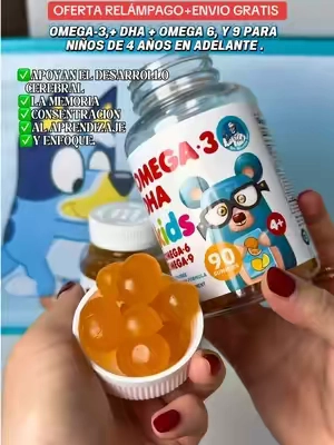 @Dr.Moritz OMEGA 3 DHA KIDS 3, 6 Y 9, apoya la visión, la concentración, el enfoque #omega3 #omega3kids #kidshealth #supplements #TikTokShopCreatorPicks 
