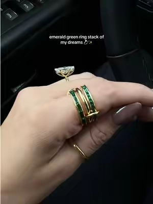 It’s perfect 😍 #ringstack #pavoi #pavoirings #ring 