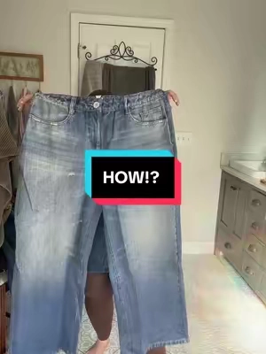 @Halara_official  HOW DID YOU DO THIS!? 🤯🤯🤯 #halara #halarajeans #sweatpantsjeans #halarajeanschallenge #comfyjeans 