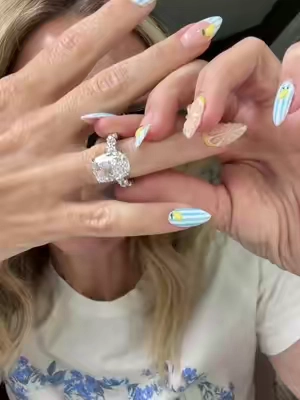 That sparkle #effinny #statementpiece #925silver #TikTokshopbacktoschool #engagementring 