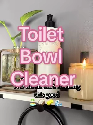 The scent alone makes this an easy repurchase 🏝️🥥 🌊 🫧  #toiletbowlcleaner #toiletcleaner #bathroomclean 